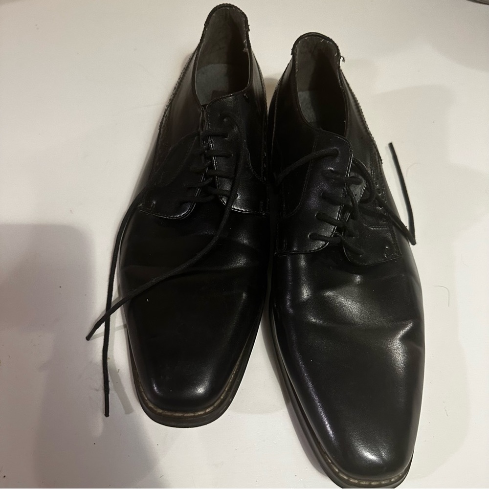 Men’s Steve Madden 12 Black M-Mooney Oxfords